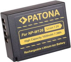 PATONA Baterie pro foto Fuji NP-W126 1 020 mAh Li-Ion PT1111