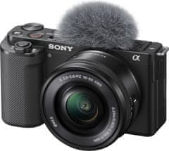 Sony ZV-E10 + 16-50mm + 10-18mm + mikrofon ECM-W2BT